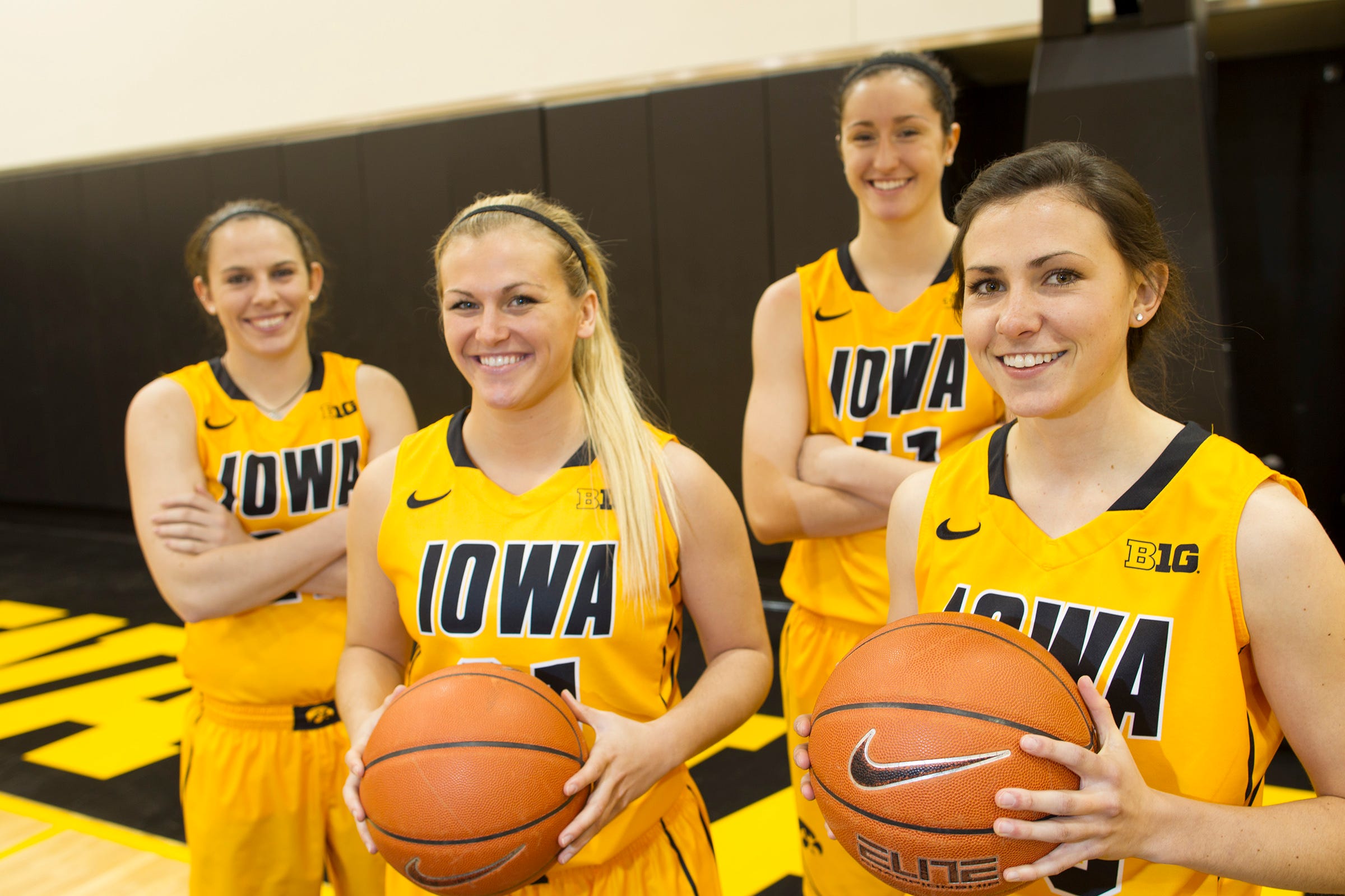 iowa women's basketball roster